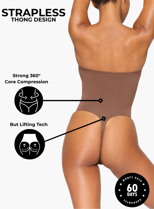 Strapless Bodysuit – Thong